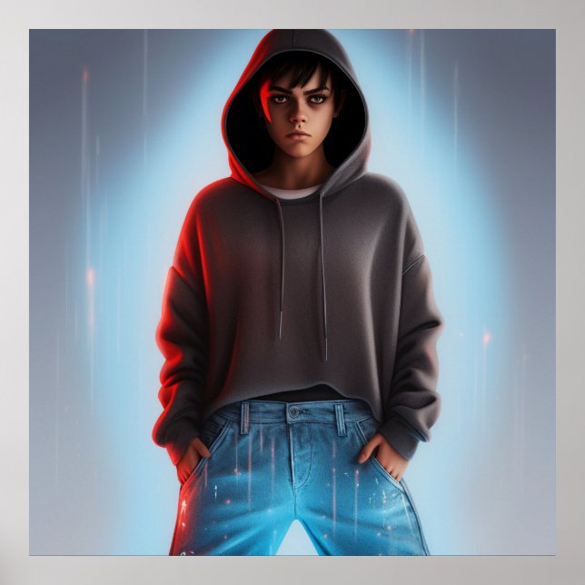 Poster Mode Jeans (Front)