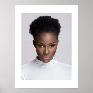 Poster - Modern Black Women Portrait