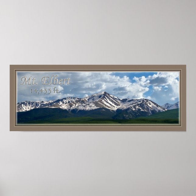 poster-Mt Elbert Poster (Front)