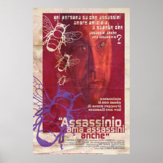 Poster - Murder Loves Killers Too Italian Style