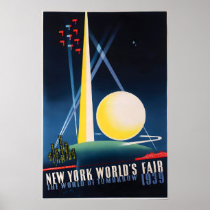 Poster New York's World's fair 1939 The world of