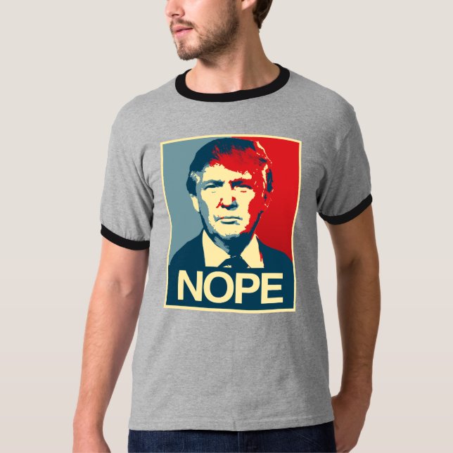 Poster Nope - Donald Trump - T-Shirt (Front)