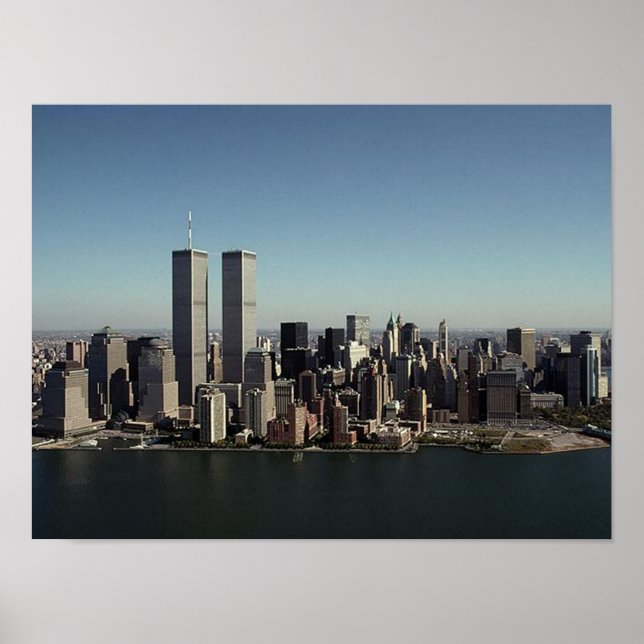 POSTER NYC~ In Memoriam ~ Twin Towers (Front)