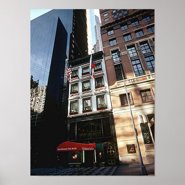 POSTER NYC~ Russian Tea Room Carnegie Metropolitan (Front)