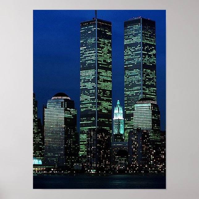 POSTER NYC~ World Trade Centre ~ Twin Towers (Front)
