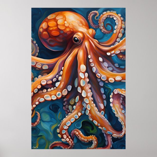 Poster | Octopus | Art (Front)