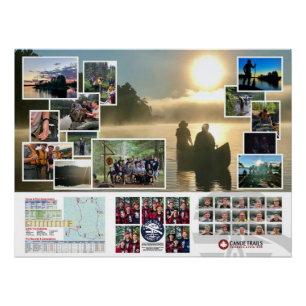 Poster of the Canoe Trails 2018 Canadian Trip