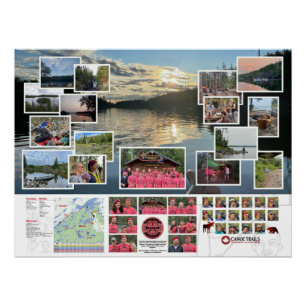 Poster of the Canoe Trails 2021 Canadian Trip