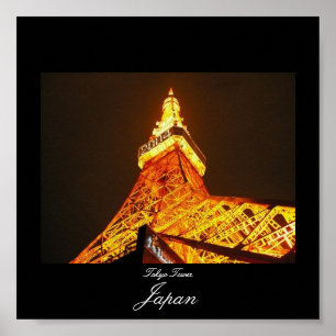 Poster of Tokyo Tower in Japan