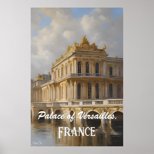 Poster | Palace of Versailles | France (Front)