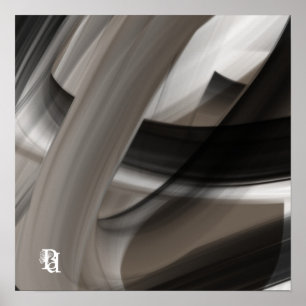 Poster Paper Print Abstract Terra’s Tender Whisper