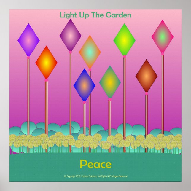 Poster - Peace Garden (Front)
