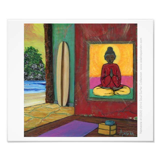 Poster Photo Paper Namaste©2016SoulSurfeCollection (Front)