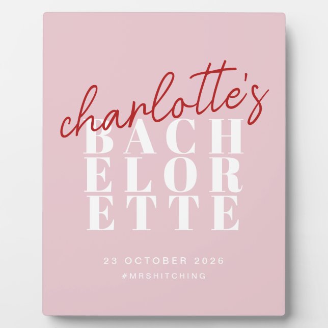 Poster Plaque (Front)