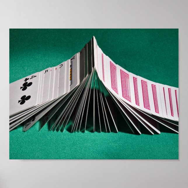 Poster: Playing cards Poker Domino Poster (Front)