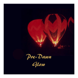Poster - Pre Dawn Glow