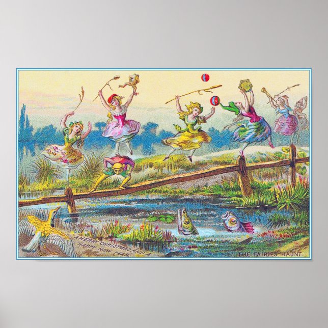 Poster/Print: Fairies [Faeries] Haunt Poster (Front)