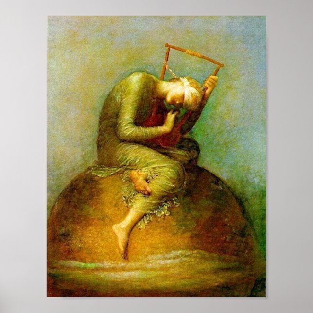 Poster/Print: Hope - by George Watts Poster (Front)