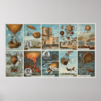 Poster/Print: Hot Air Balloons - Dream of Flight