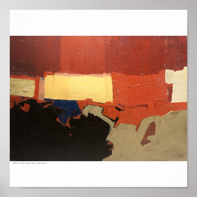 Poster/Print: "Landscape:Etude" Poster (Front)