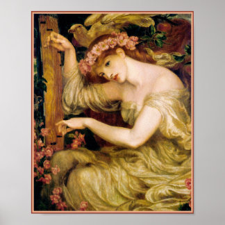 Poster/Print: Rossetti - Sea Spell Poster