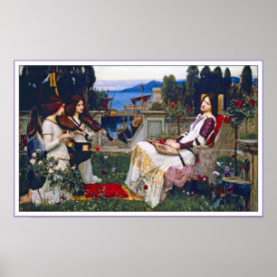 Poster Print:  Saint Cecilia - John Waterhouse