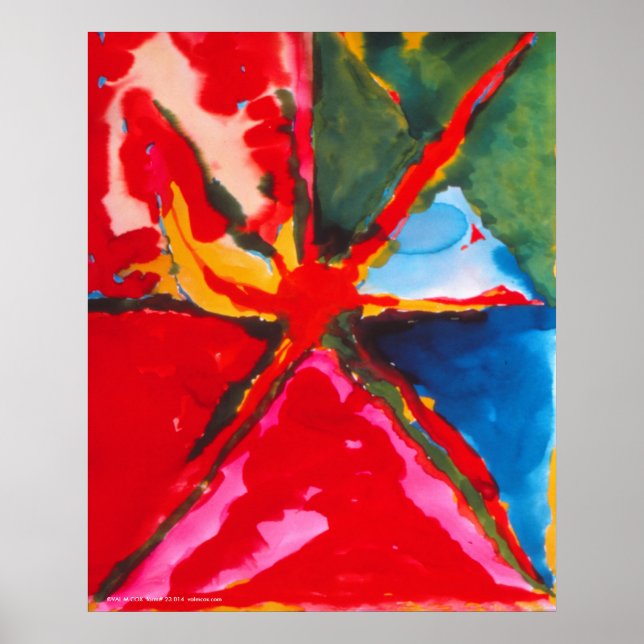 Poster/Print: To the Centre Poster (Front)