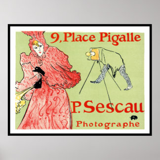 Poster/Print:  Toulouse-Lautrec - P.Sescau Poster