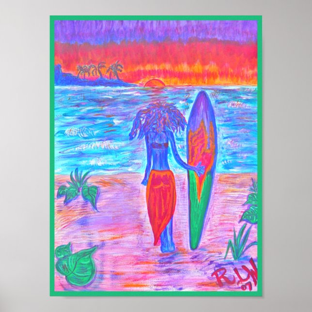 Poster Print-Tropical Fruit Punch (Front)