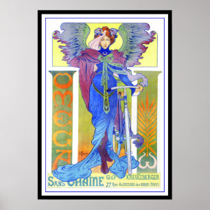 Poster/Print:  Vintage Bicycle - Henri Thiriet Poster