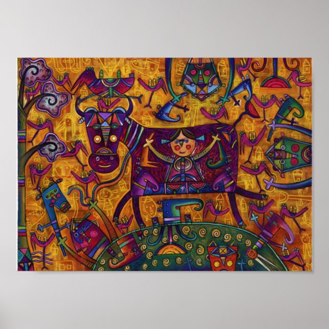 Poster - Psychedelic Art (Front)