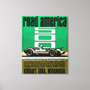 Poster -Road America 500, Canvas Print
