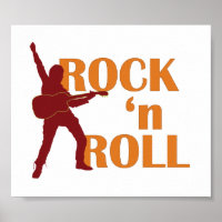 poster - Rock 'n Roll (music design)