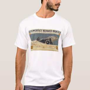 Poster showing Automobiles Richard-Brasier winning T-Shirt