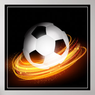 Poster-Soccer 24" x 24" Poster