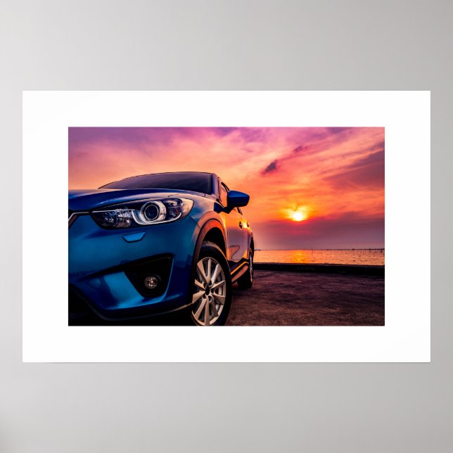 Poster Sports Car (Front)