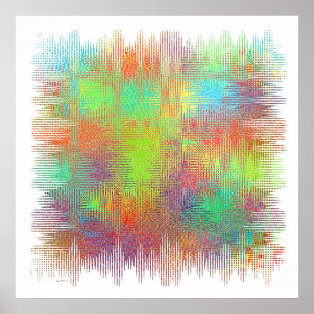 Poster square abstract (Front)