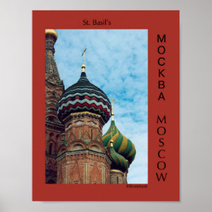 poster - St. Basil's, Moscow
