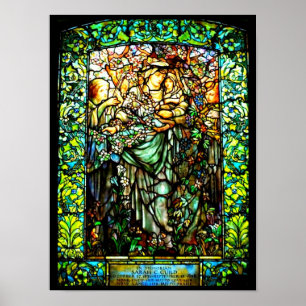 Poster-Stained Glass-Louis Tiffany 116 Poster