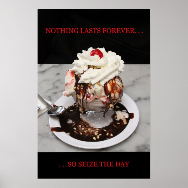 POSTER, Sundae, Nothing Lasts Forever Poster (Front)