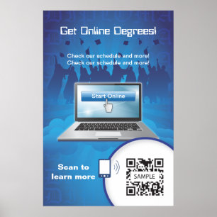 Poster Template Online Degrees