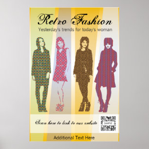 Poster Template Retro Fashion