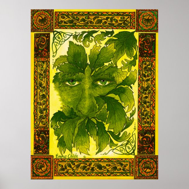 Poster The Green Man (Front)