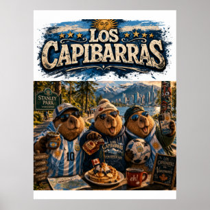 Poster The traveling Capybaras in Canada