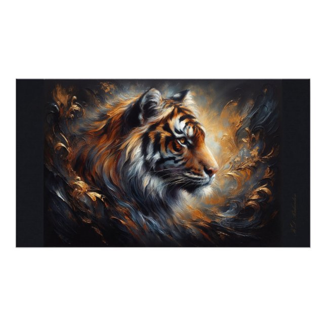 Poster Tiger Wall Art (Front)
