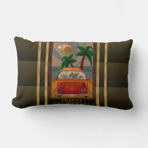 Poster:Travel California Lumbar Cushion