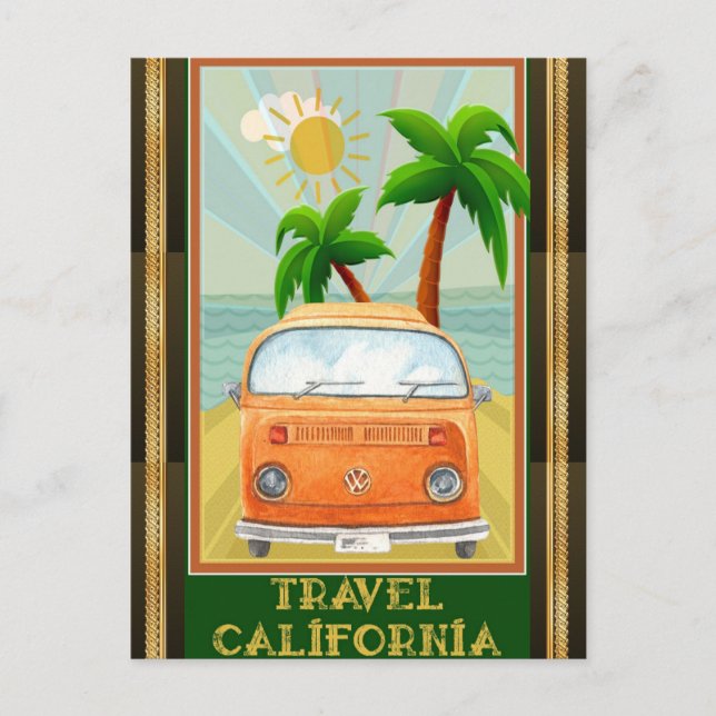 Poster:Travel California Postcard (Front)