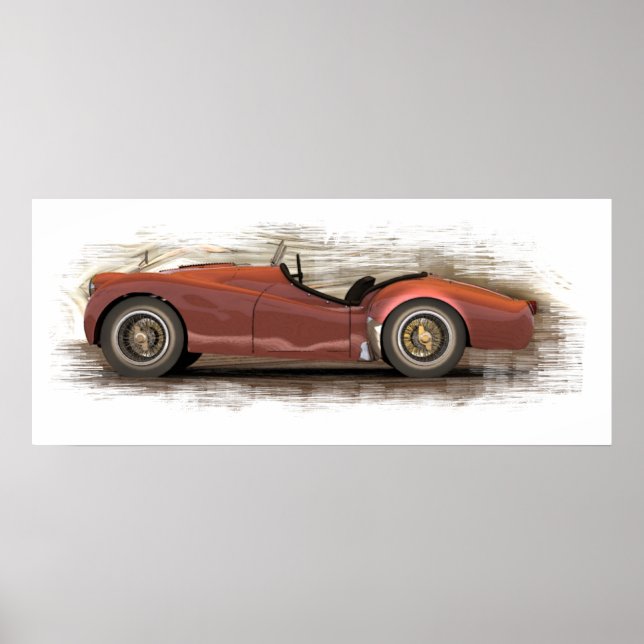 Poster TriumphTr3-Side02 (Front)