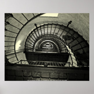 Poster Vertigo - Sprial Staircase in Curri...