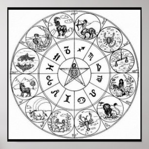 Poster-Vintage Astrology/Divination-3 Poster